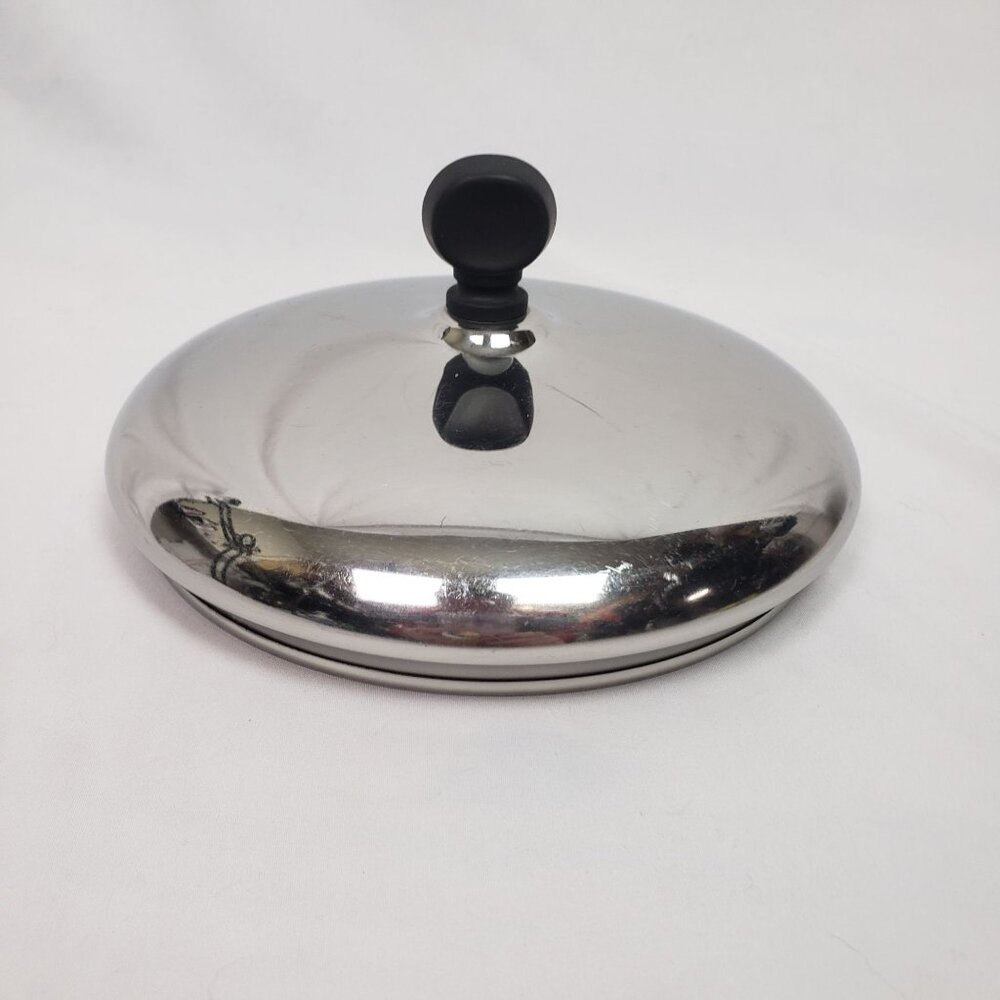 Revere Ware Replacement Lid 6.75" Round Saucepot Skillet Pan VINTAGE EXCELLENT!!